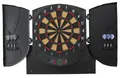 Best Sporting 862063 elektrische Dartscheibe BRIGHTON inkl. 6 Pfeile Kabinett