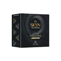 SKYN Unbekannt Pleasures Kondome für Männer, mit glatter und strukturierter Oberfläche, latexfrei, SKYNFEEL-Technologie, geschmiert, 53 mm Nennbreite