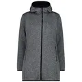 CMP Wintermantel CMP Damen Parka Woman Parka Fix Hood 34H2556 grau 42 EU