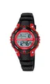 Calypso Kinderuhr Digital - Kautschuk Schwarz - 10 ATM - Datum Kalender Chronograph Doppelzeit Licht Alarm 12/24h - K5684/6