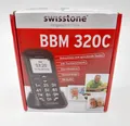 swisstone BBM 320c Seniorenhandy 1,77Zoll 600mAh Tastenhandy  LED Blitz #KT3243D