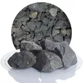 Basalt Gabionensteine anthrazit 32-60 mm - 25 kg Sack