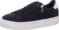 Tamaris Damen Sneaker mit Plateau und Reißverschluss 1-23313-41, Größe:39 EU, Farbe:Blau