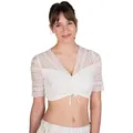 MarJo Dirndlbluse Dirndlbluse - GUSTA-FINJA- offweiß 36