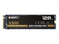 EMTEC Power Pro X300 - SSD - 128 GB - intern - M.2 2280 - PCIe 3.0 x4 (NVMe)