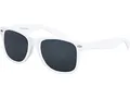 Balinco Sonnenbrille UV400 CAT 3 CE Rubber - mit Federscharnier für Damen & Herren (weiß - smoke)