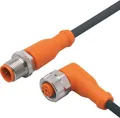 Ifm Electronic EVC019 Verbindungsleitung Stecker, gerade, Buchse, gewinkelt 5m Polzahl Sensoren: 4, 5 1St.