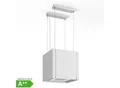 Velaire Dunstabzugshaube Liftfunktion 40 cm Edel, minimalistisch, kraftvoll EEC  601 m³/h Weiß