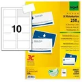 100 SIGEL Visitenkarten LP853 matt weiß 250 g/qm