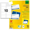 SIGEL 100 Visitenkarten LP853 matt weiß 250 g/qm