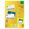 Visitenkarten A4, 100 Stück beidseitig weiß SIGEL LP853 (4004360999857)