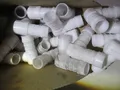 33 Stück Winkelschlauchverschraubung  19mm Lang 43.5 mm (Staubig!) Reste H2A10K7