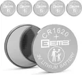 EEMB 5 Pack CR1620 Batterie 3V Lithium Batterie Knopf Münzzelle Batterien 1620