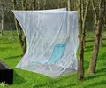 NEU Moskitonetz 200x100x200 cm groß weiß für Innen Außen Garten Camping Outdoor