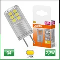 OSRAM LED Leuchtmittel 12V G4 2,2W (28W) 300lm 2700K Warmweiß 320° LED PIN Osram