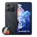 Blackview WAVE 8C 4G Smartphone 6GB+64GB 6,56" HD Android 14 Handy Ohne Vertrag