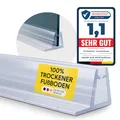 Duschdichtung PVC Ersatzdichtung TYP-4 200cm Glasstärke 4mm Gummilippe 20mm