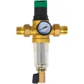 Druckminderer Wasser mit Manometer und Messgerät, Wasserdruckminderer 1 Zoll ...