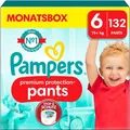 Pampers Baby Windeln Pants Größe 6 15kg+ Premium Protection MONATSBOX 132 Stück