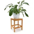 Relaxdays Blumenhocker Bambus Hellbraun