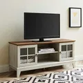 Modway Isle Coastal Moderner 47-Zoll-TV Board in Walnuss-Weiß