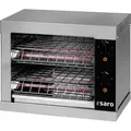 Saro BUSSO T2, Edelstahl, Freistehend, Drehregler, 0 - 180 °C, Glas, Edelstahl, Quarz - Silber