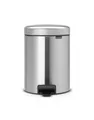 ,112645,Treteimer AA8mit Inneneimeraus Kunststoff, stahl,Matt Stahl, 5 Liter
