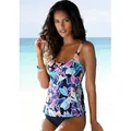 Sunseeker Bügel-Tankini-Top Tahiti, in bauchbedeckender Form blau 36