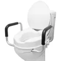PEPE Mobility Toilettensitzerhöhung 10cm mit Armlehnen Weiß