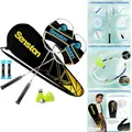 Badminton Schläger Graphit Leichtgewicht T-Joint Schlägertasche 2 Stück