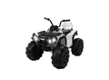 Kinderquad Bumper, Kinder-Elektroauto mit Fernbedienung, 70 Watt, Stoßdämpfer, Bremsautomatik, LED (Weiß)