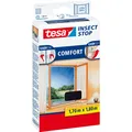 tesa Insektenschutz COMFORT für Fenster, mit Klettband, selbstklebend, ohne Bohren (170 x 180 cm) (55914-00021-00)