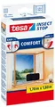 tesa Fliegengitter Comfort Klettband für Fenster 1,7 m : 1,8 m, anthrazit 55914
