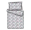 KiGATEX Kinderbettwäsche-Set Kapitän Bär mit Reißverschluss – 100% Baumwolle – 2-teilig: Decke 100x135 cm + Kissen 40x60 cm – weich & atmungsaktiv – für Jungen & Mädchen – waschbar bei 60 °C