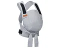 Hoppediz Babytrage Bondolino b.pure, Komforttrage ab Geburt (3 - 20 kg) Bauchtrage, Rückentrage & Hüfttrage