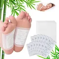 NUZEKY 250 Stück Detox Fußpflaster Entgiftung - Entgiftungspflaster für Füße, Stressabbau und Tiefschlaf - Deep Cleansing Detox Foot Pads für Körpergifte-Entfernung (250 Stück)