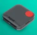 Beghelli Salvalavita Pocket GSM Persönlich Schwarz