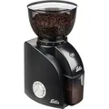 SOLIS OF SWITZERLAND Kaffeemühle Scala Zero Static, 135 W, Kegelmahlwerk, 300 g Bohnenbehälter schwarz