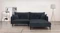Ecksofa HOME AFFAIRE "ALEXANDRIA mit Recamiere rechts oder links bestellbar, moderne Bezüge", grau (anthrazit), B:246cm H:86cm T:190cm