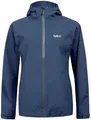 Halti Forter Womens DX Shell Jacket sargasso sea blue - Größe 40 Damen