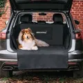 Rudelkönig Kofferraumschutz Hund Auto Schutzdecke Basic Wasserdicht in Schwarz