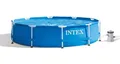 Intex Framepool Swimming Pool Metal Frame 305x76cm + Pumpe 2