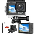 4K Action Kamera WiFi Sports Kamera 20MP Wasserdichte Dual Screen Selfie Stick