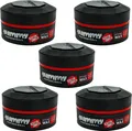 FONEX GUMMY Gummy Aqua Haarwachs Rot Ultra Hold Keratin 150 ml - 5 Einheiten