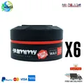 6 X Gummi Professionell Styling Wachs Ultra Halter/Starker 150ml Neu Packung