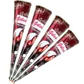 (Rotbraun), 4er-Pack (je 25 g) Golecha 100 % nat?+rliche Hennapaste, Keg NEU
