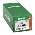 SPAX Universalschraube Senkkopfschraube Torx 4,5 x45mm Holzschrauben Teilgewinde