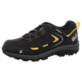Jack Wolfskin Kinder Vojo Texapore Low Wanderhalbschuh black / burly yellow 30 - Schwarz - 30