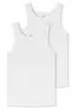 uncover by SCHIESSER Unterhemd Uncover Cotton (2er Pack) Rundhals, elastisch, Cotton-Mix, Multipack