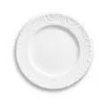Gmundner Keramik Weißgeflammt Dessertteller /  Frühstücksteller Gourmet d: 18 cm